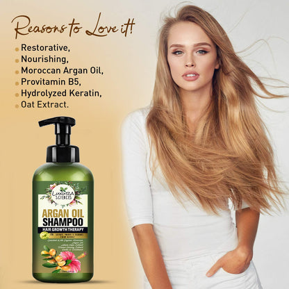 Luxura Sciences Moroccan Argan Oil Shampoo - DrMediCart