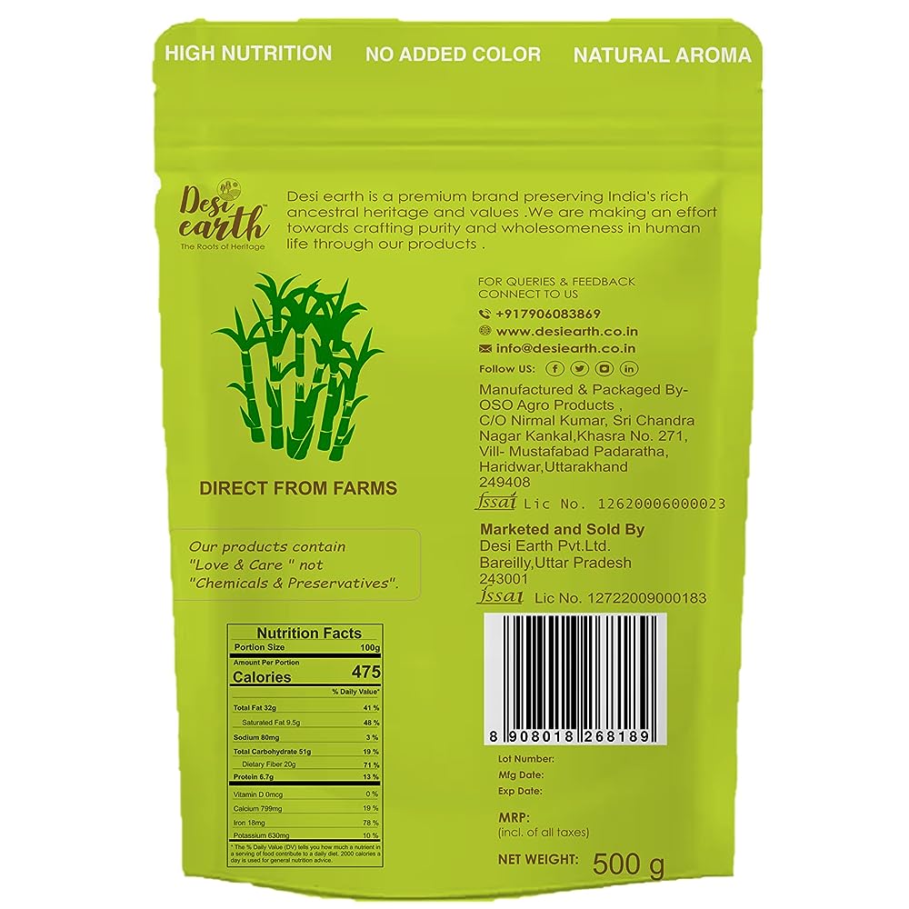Desi Earth Organic Jaggery Powder