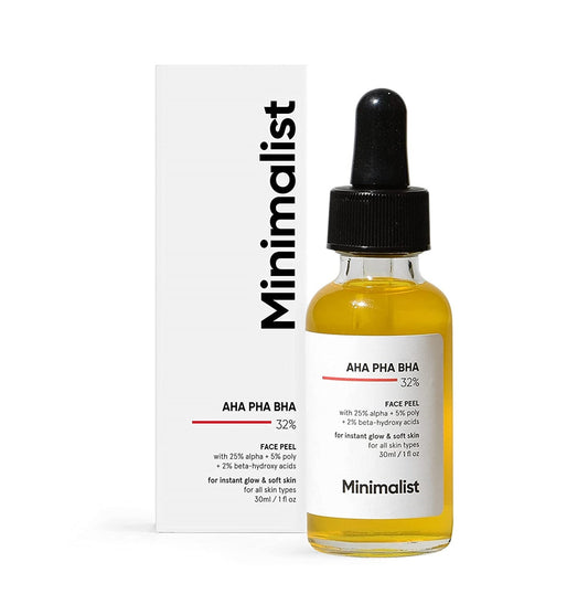 Buy Minimalist 32% AHA PHA BHA Face Peel from DrMediCart, Ship from India to USA