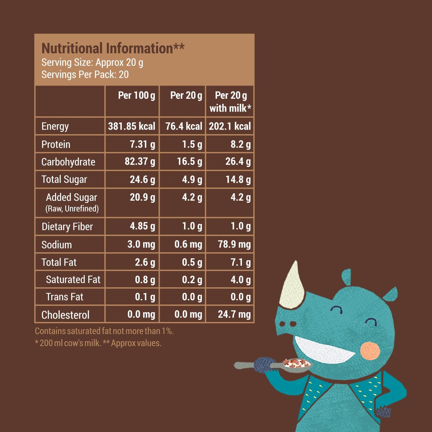 Slurrp Farm Choco Crunch  - Ragi Stars and Moons