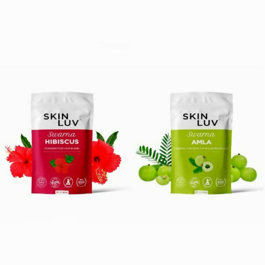 SkinLuv Swarna Hibiscus Powder And Amla Powder Combo - DrMediCart
