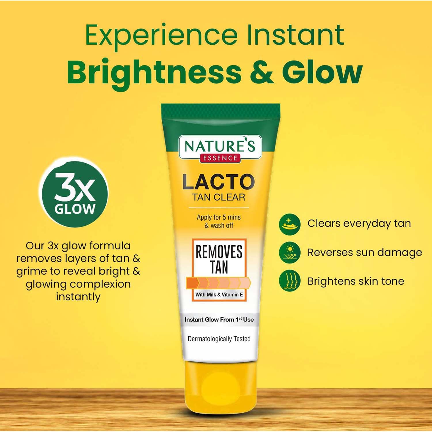Nature's Essence Daily De-Tan Lacto Tan Clear