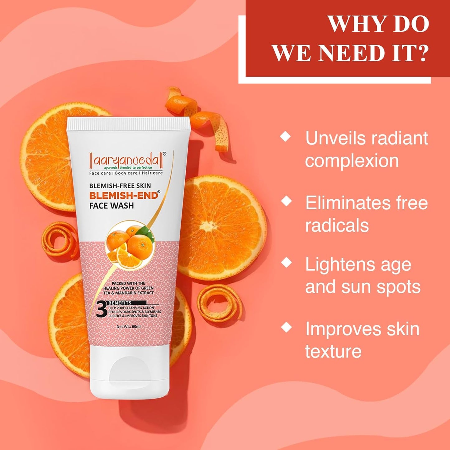 Aryanveda Blemishend Face Wash