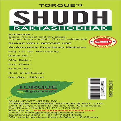 Torque's Shudh Raktashodhak Herbal Blood Purifier