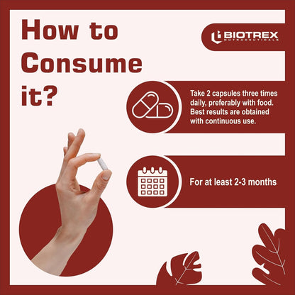 Biotrex Hawthorn Berry 510Mg Veg Capsules