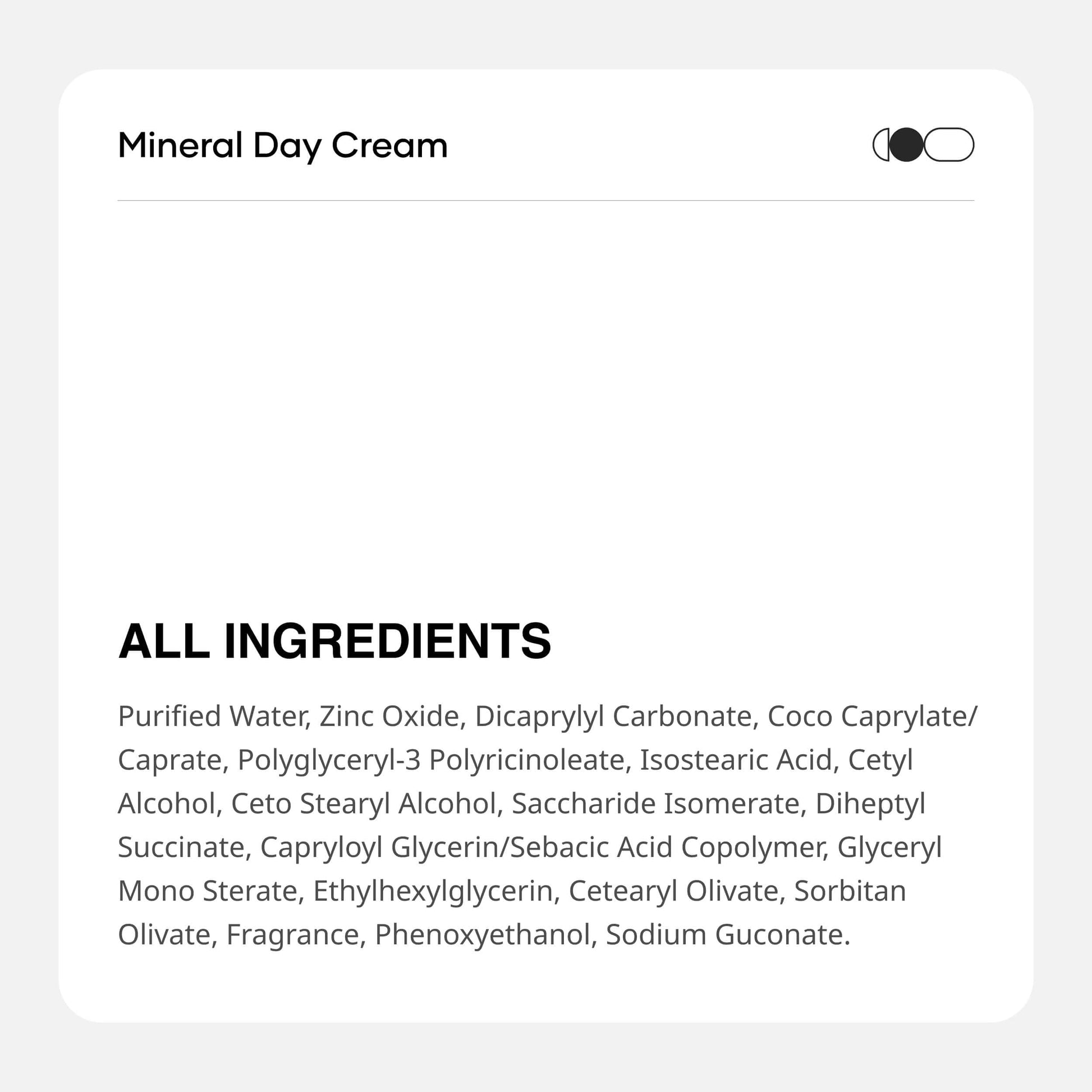 Cureskin Mineral Day Cream Sunscreen Matte Finish SPF 30 PA+++