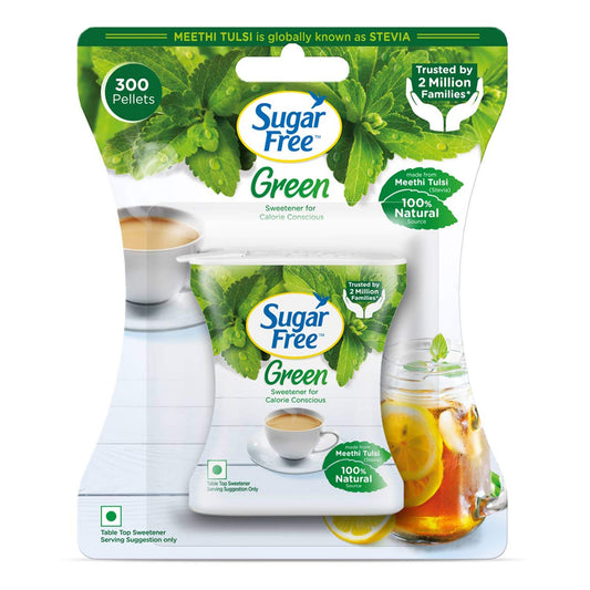 Buy Sugar Free Green Stevia 100% Natural Sweetener and Sugar Substitute Pellets from DrMediCart, Ship from India to USA