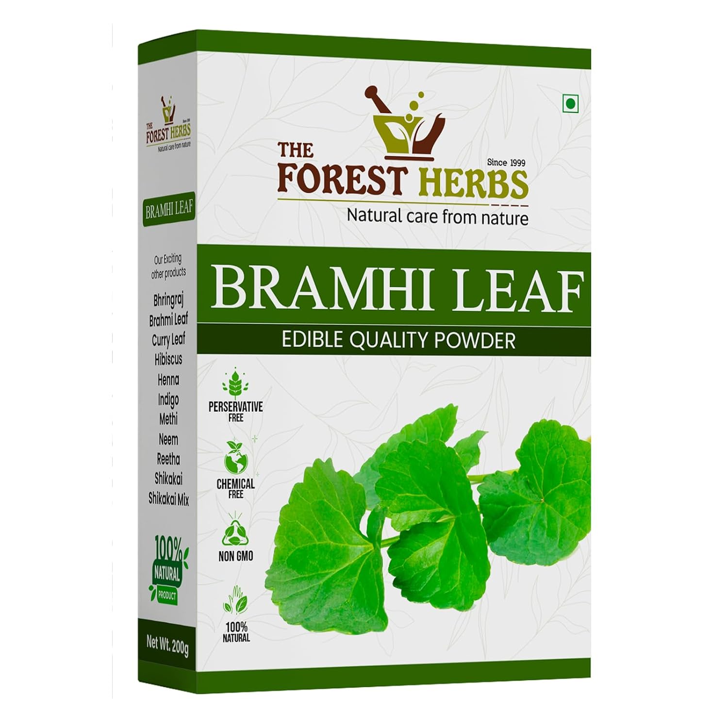 Forest Herbs Brahmi Leaf Hair Care Powder
