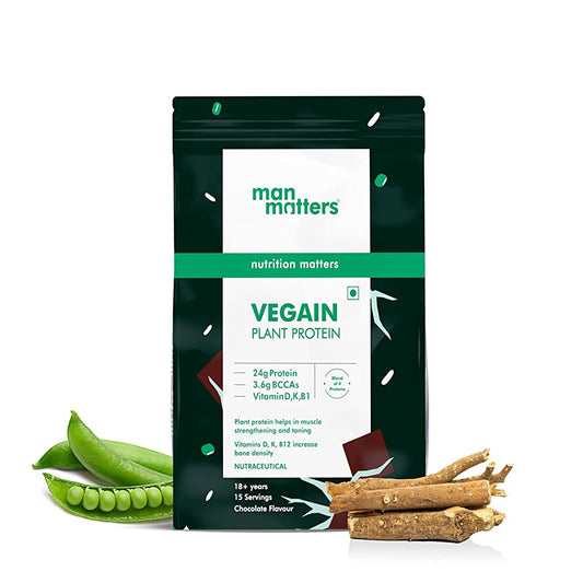 Buy Man Matters Vegain Plant Protein Powder For Men from DrMediCart, Ship from India to USA