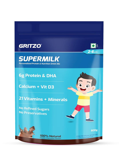 Gritzo SuperMilk Overall Growth (2-6y) for Boy/Girl