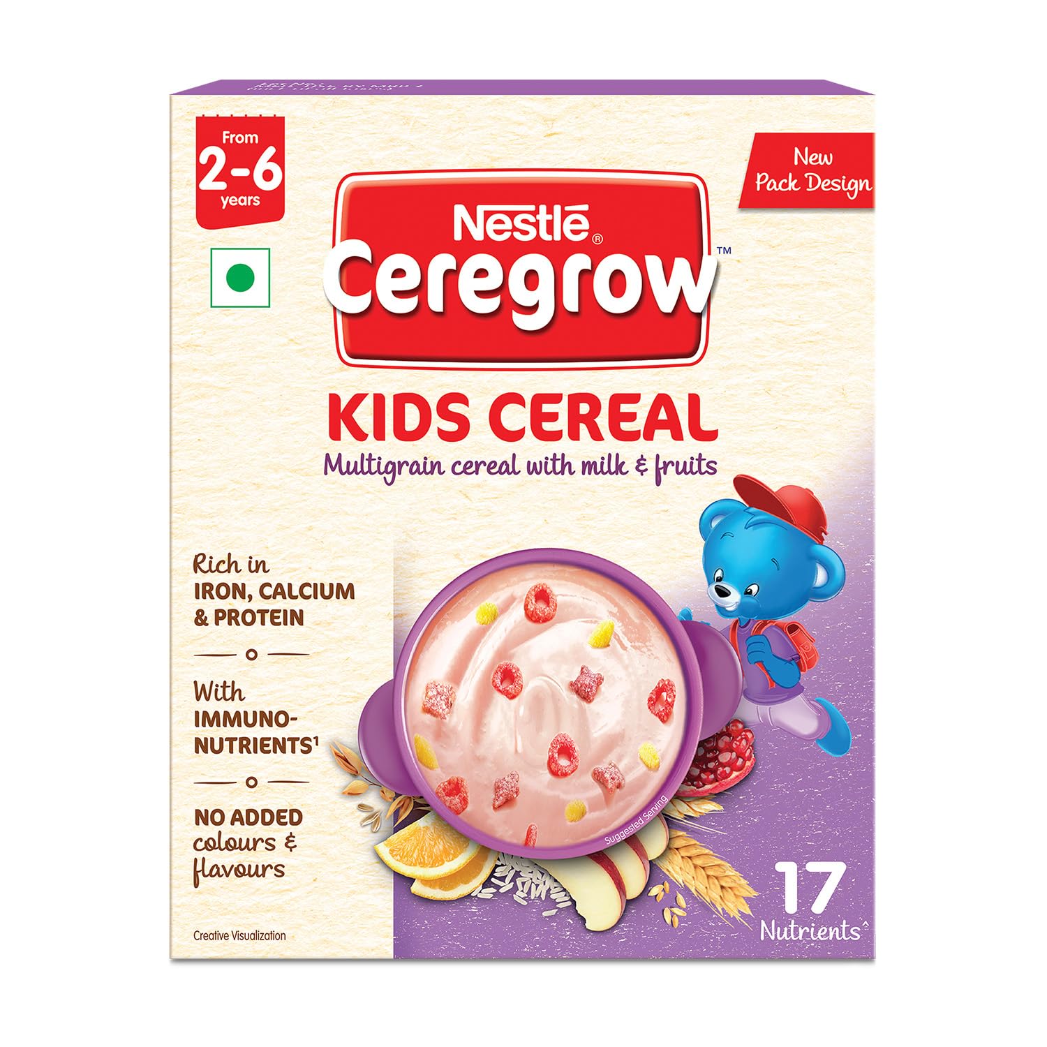 Buy Nestle Ceregrow Kids Cereal-Multigrain, Milk &Fruits from DrMediCart, Ship from India to USA