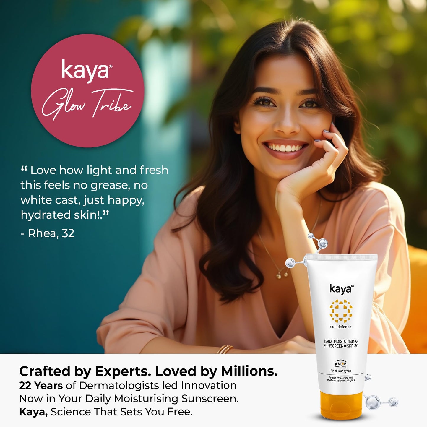 Kaya Daily Moisturising Sunscreen SPF 30