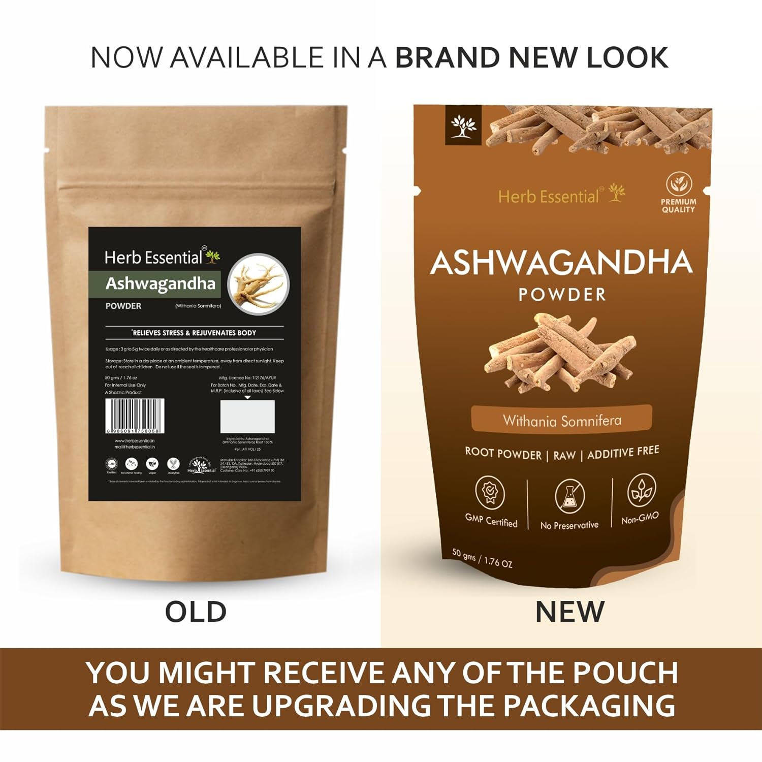 Herb Essential Ashwagandha Root Powder