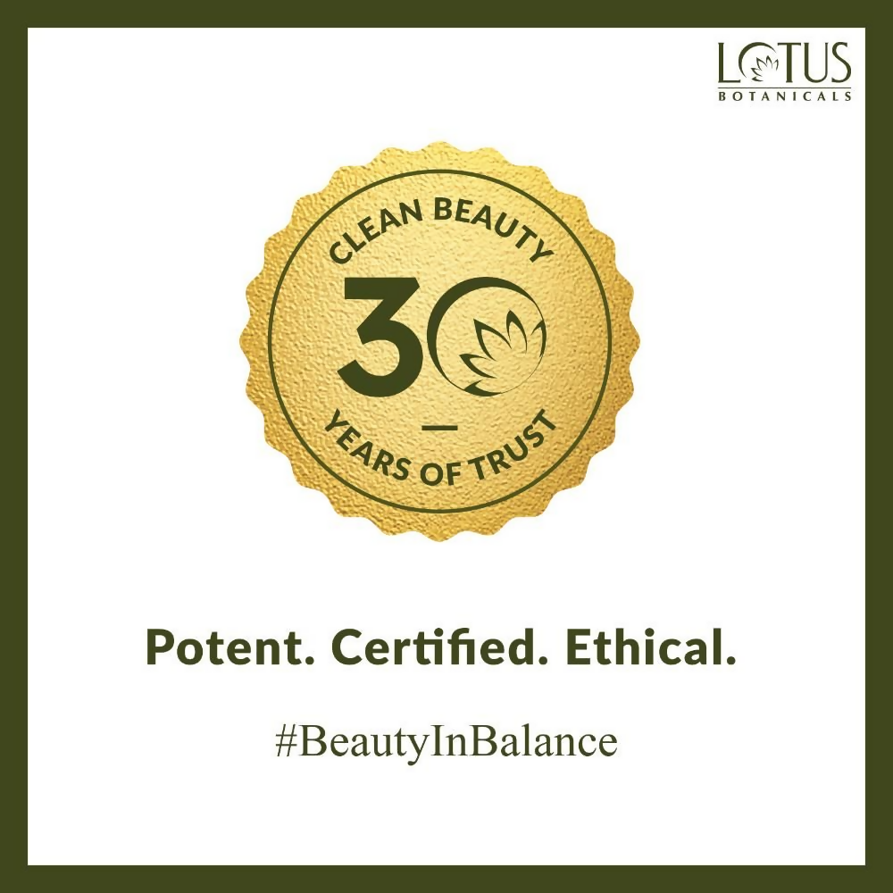 Lotus Botanicals Neem, Tulsi & Salicylic Acid Anti-Acne Purifying Face Gel