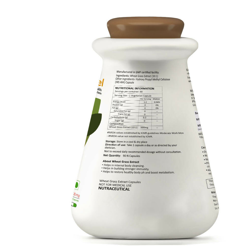 MyFitFuel Wheat Grass Extract Capsules