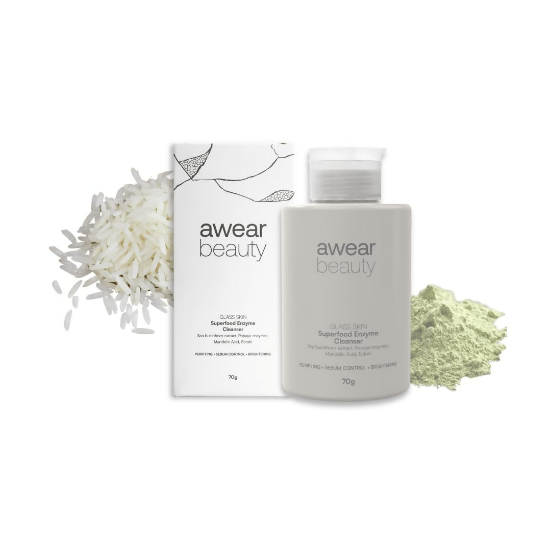 Awear Beauty Glass Skin Superfood Enzyme Cleanser