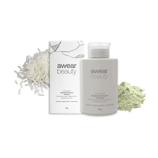 Awear Beauty Glass Skin Superfood Enzyme Cleanser