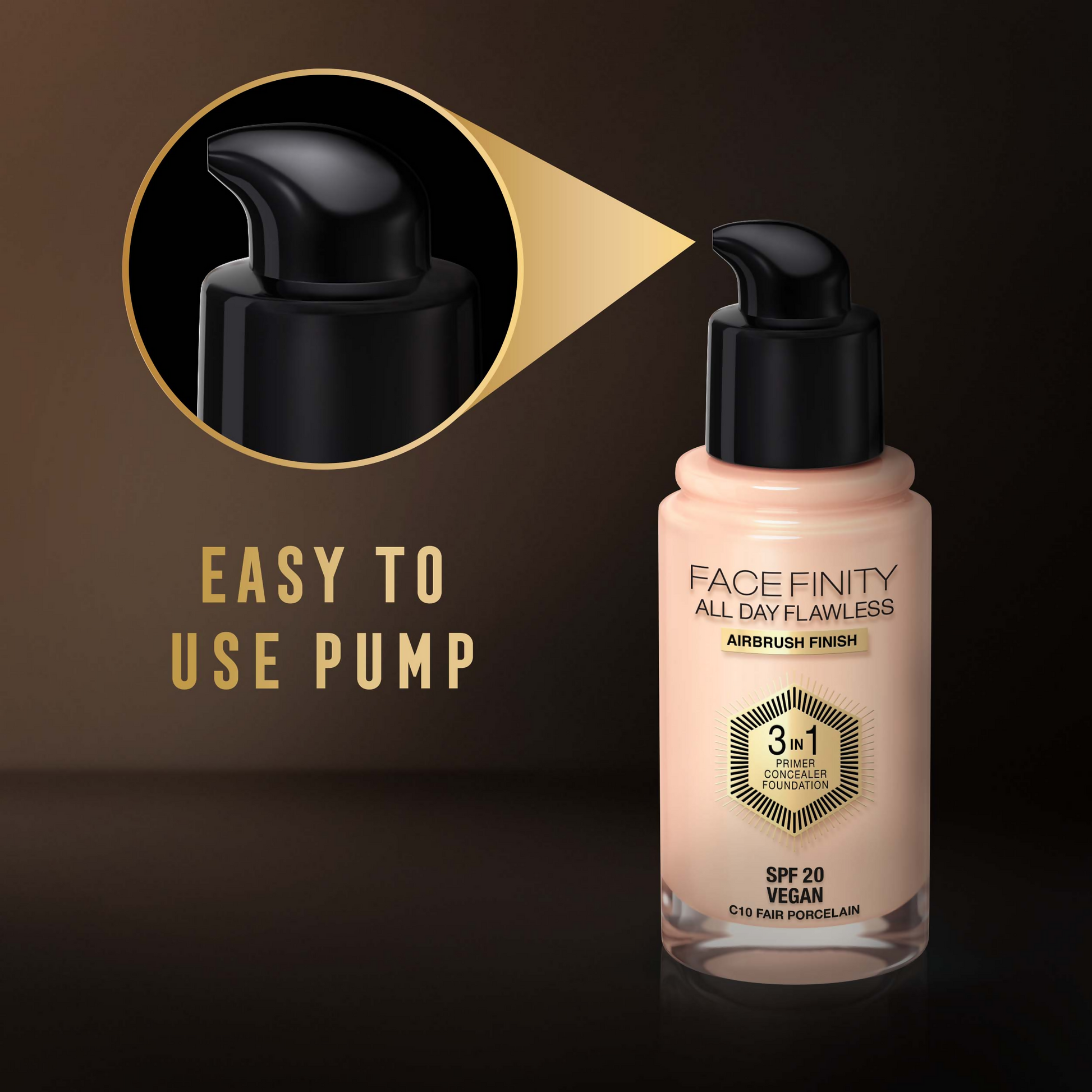 Max Factor Face Finity All Day Flawless 3 In 1 Foundation - Fair Porcelain