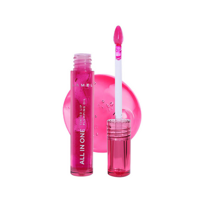 Lamel All In One Lip Tinted Plumping Oil - 404 Berry Ice