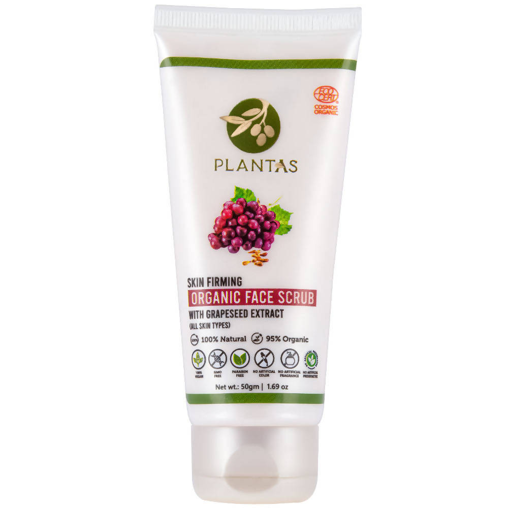 Plantas Skin Firming Organic Face Scrub