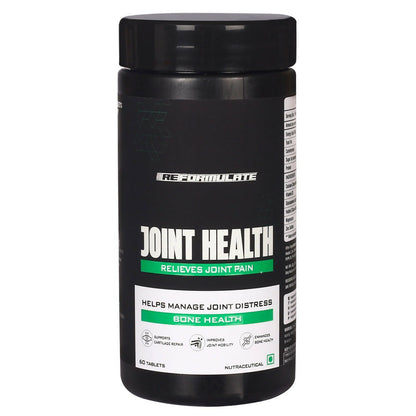 Reformulate Joint Health I Relieves Joint Pain I Helps Manage Joint Distress I Enhances Bone Health Tablets