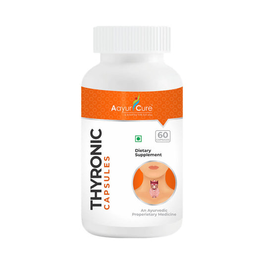 Buy Aayur Cure Thyrocin Capsules from DrMediCart, Ship from India to USA