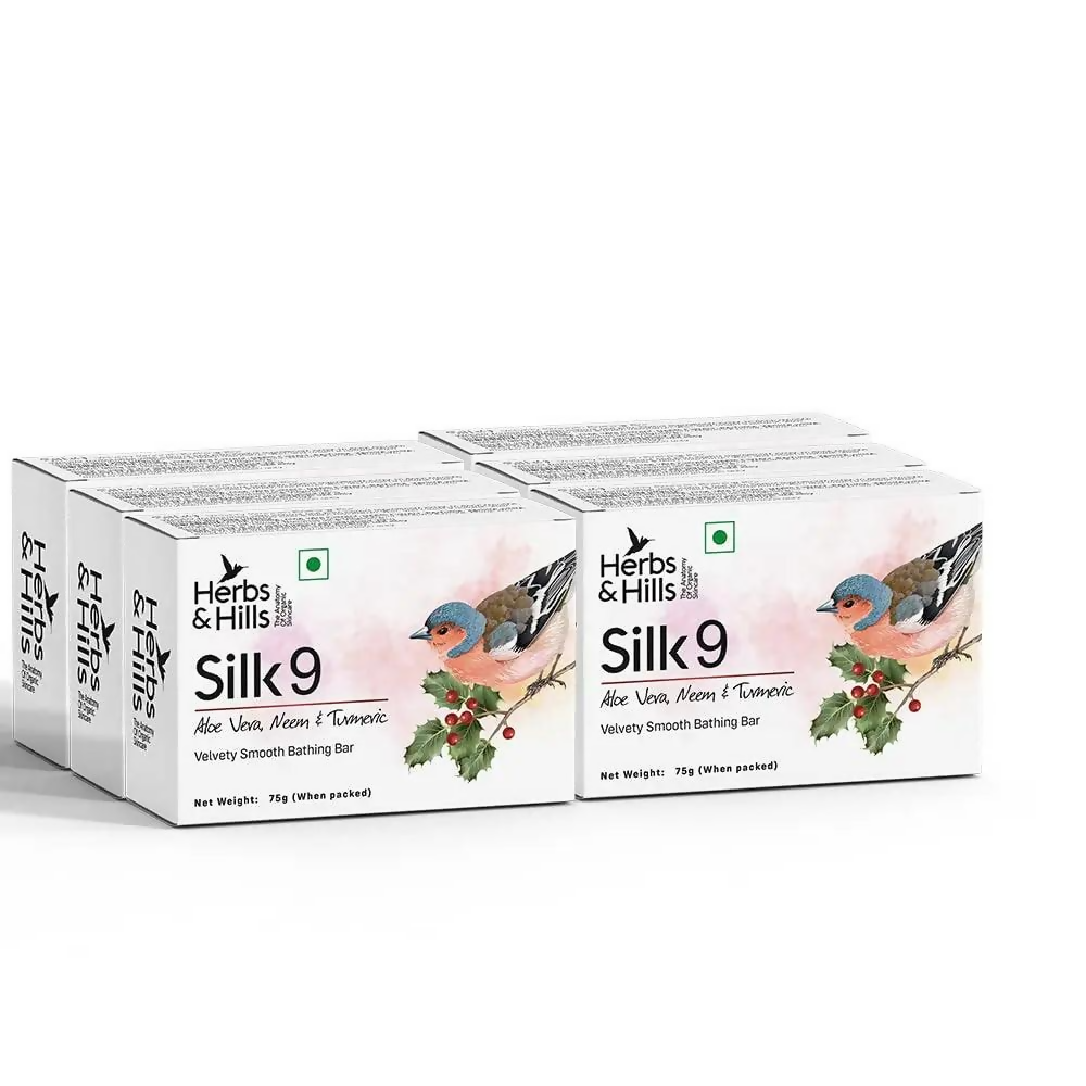 Herbs & Hills Silk9 Velvety Smooth Bathing Bar