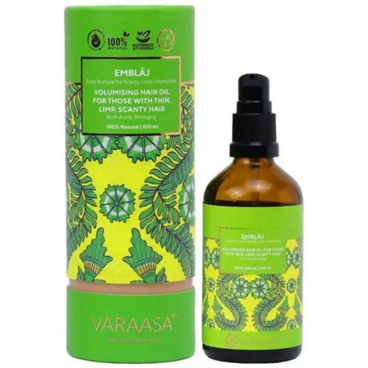 Varaasa Emblaj Scalp Nurturer For Scanty, Limp, Lifeless Hair Oil - DrMediCart