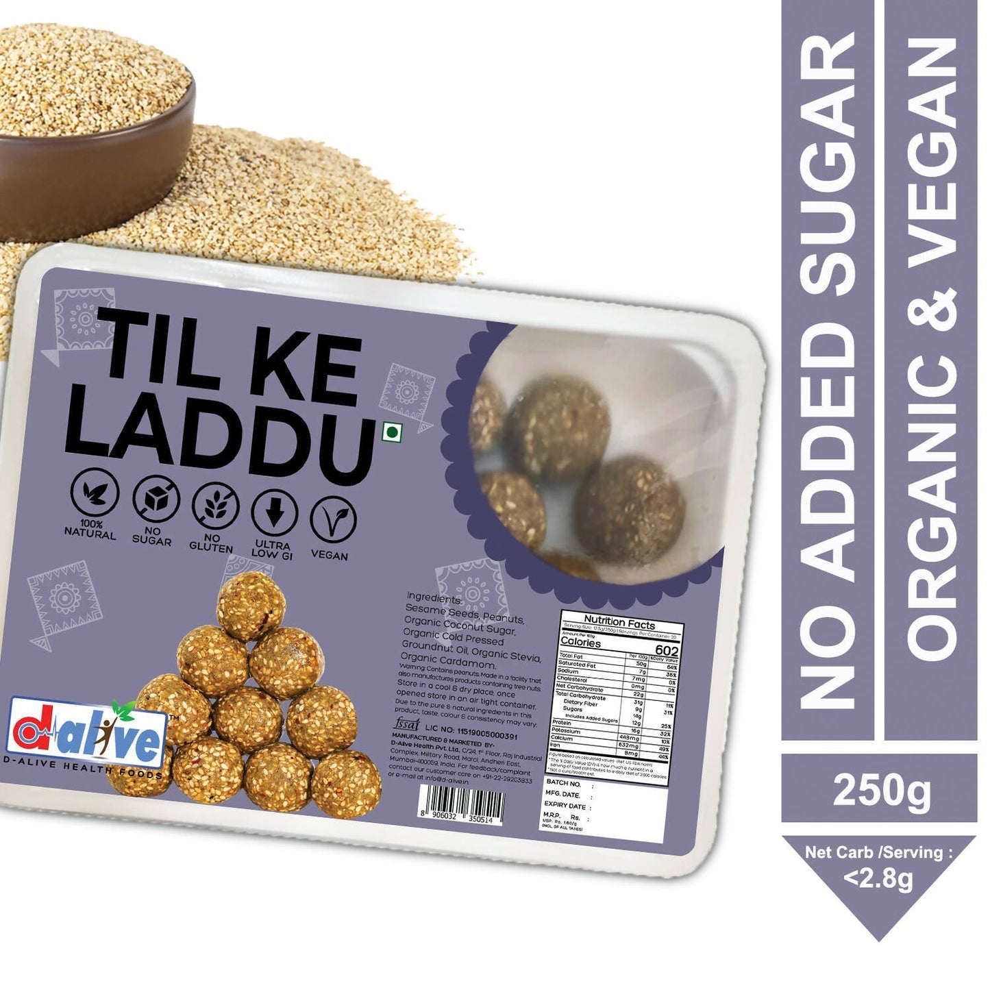 D-Alive Til Ke Laddu - Drmedicart