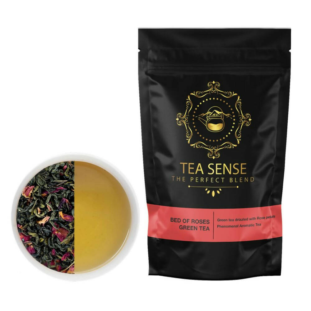 Tea Sense Bed Of Roses Green Tea - Drmedicart