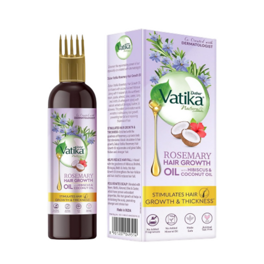Buy Dabur Vatika Naturals Rosemary Hair Growth Oil from DrMediCart, Ship from India to USA