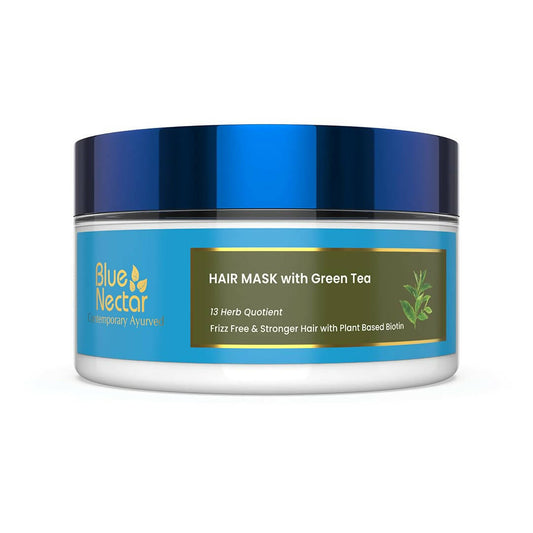 Buy Blue Nectar Green Tea Hair Mask for Dry & Frizzy Hair from DrMediCart, Ship from India to USA