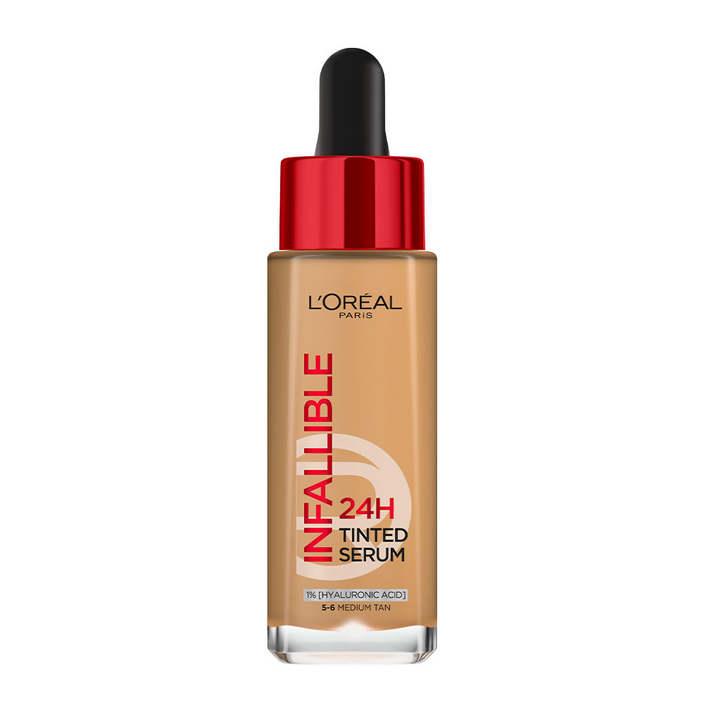 L'Oreal Paris Infallible 24H Tinted Serum Foundation - Medium Tan