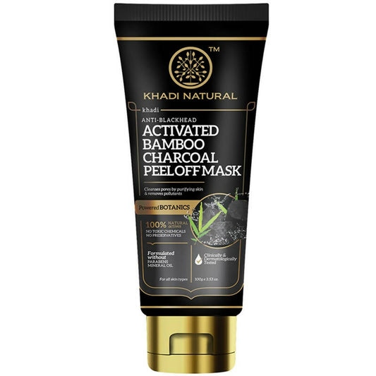 Buy Khadi Natural Activated Bamboo Charcoal Peel Off Mask from DrMediCart, Ship from India to USA