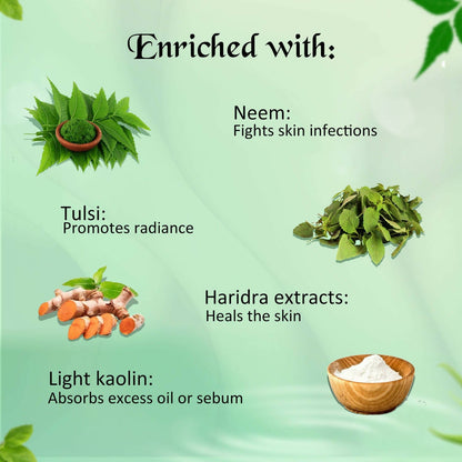 NutriGlow Neem & Tulsi Face Pack
