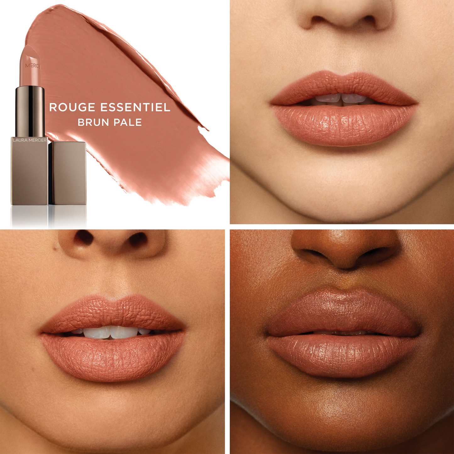 Laura Mercier Rouge Essentiel Silky Creme Lipstick -Brun Pale