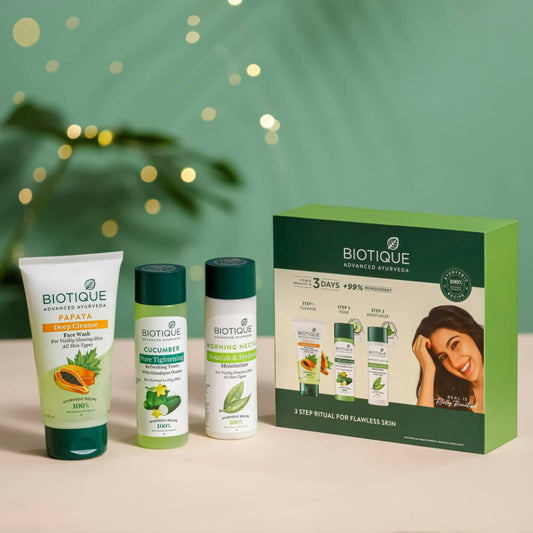 Buy Biotique Daily Skin Care Essential Kit from DrMediCart, Ship from India to USA