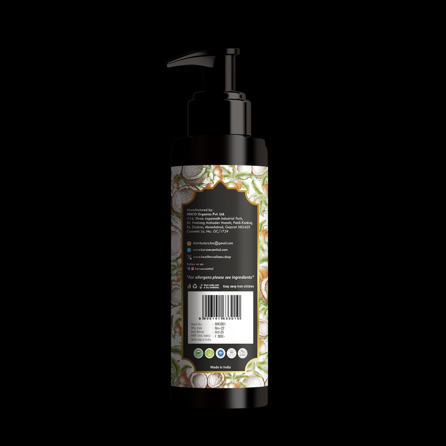 Korus Essential Shea Butter Conditioner With Coconut Protein