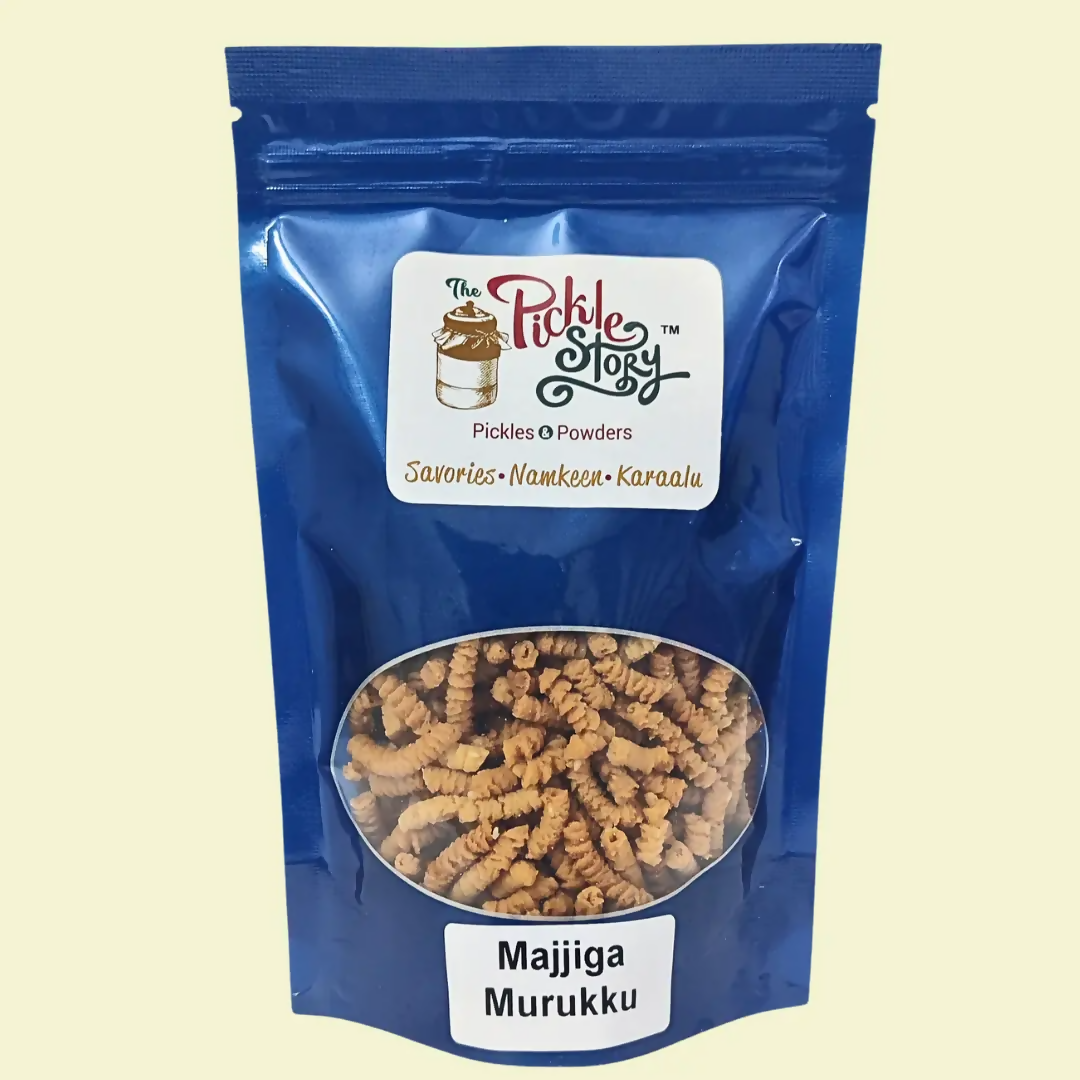 The Pickle Story Buttermilk Murukku / Majjiga Murukku