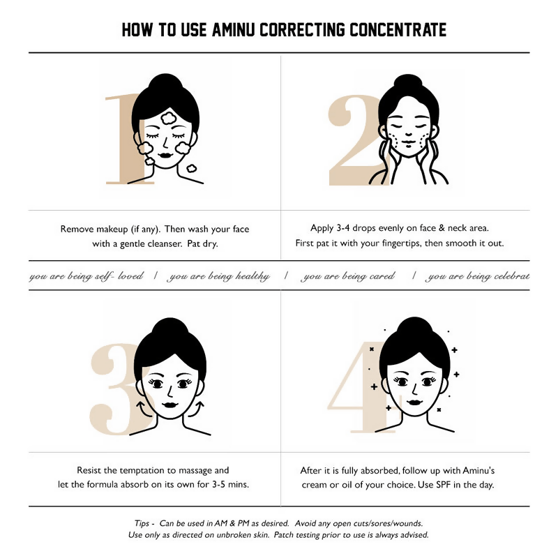 Aminu Brighten Correcting Concentrate For Pigmentation, Uneven Skintone
