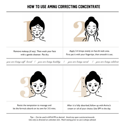 Aminu Brighten Correcting Concentrate For Pigmentation, Uneven Skintone