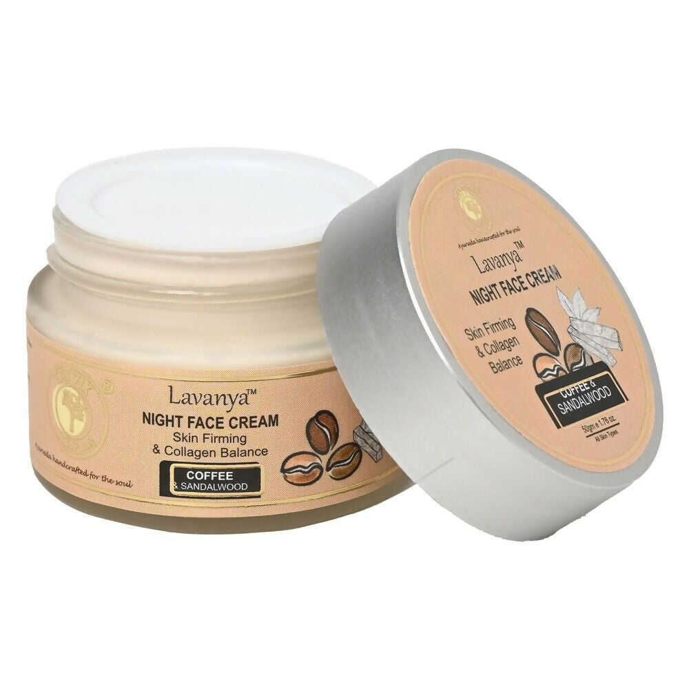 Tatvik Ayurveda Lavanya Night Face Cream (Coffee & Sandalwood)