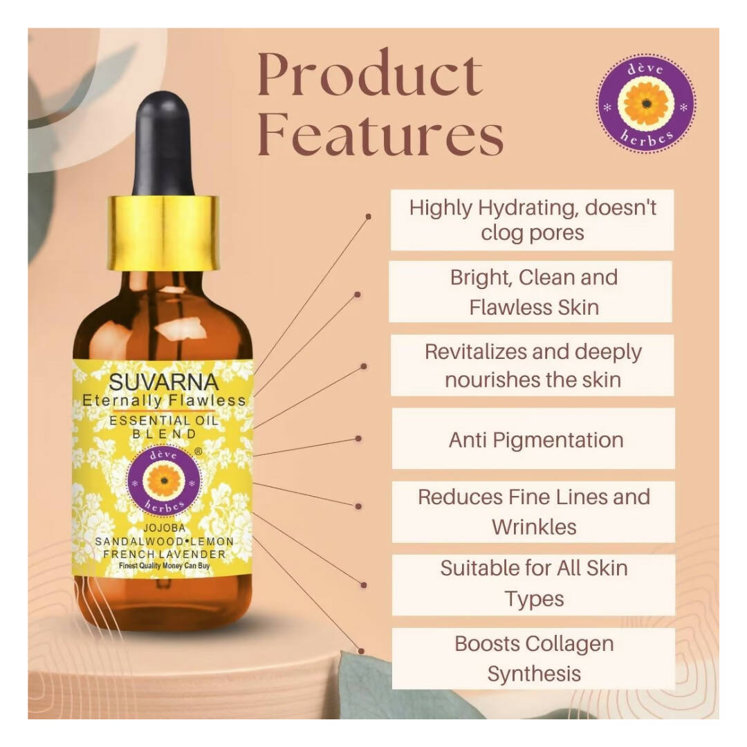 Deve Herbes Suvarna Fair & Flawless Essential Oil