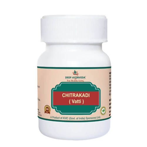 Buy Deep Ayurveda Chitrakadi Vatti from DrMediCart, Ship from India to USA