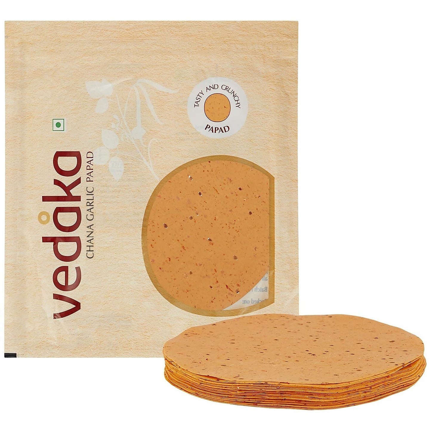 Vedaka Chana Garlic Papad