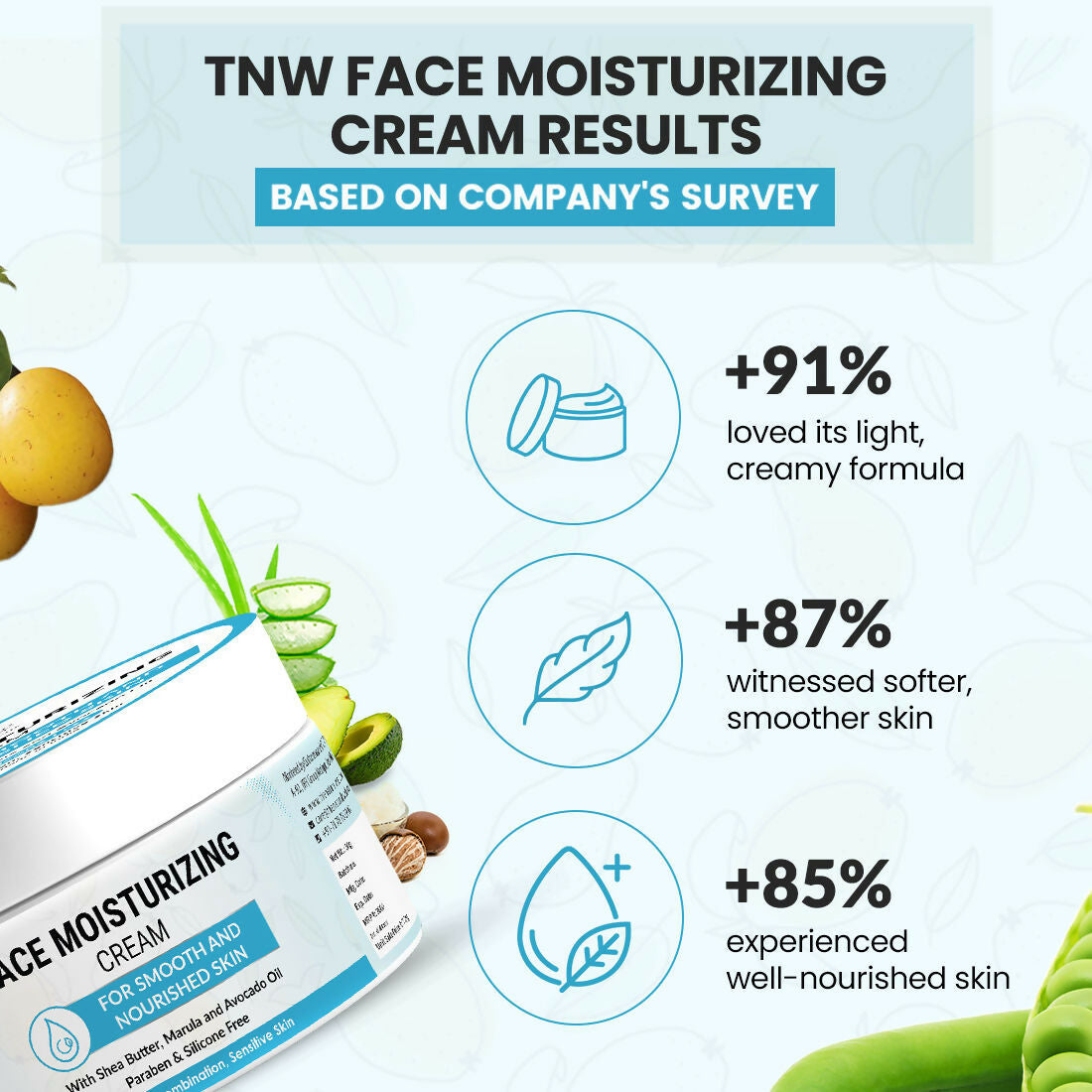 The Natural Wash Face Moisturizing Cream