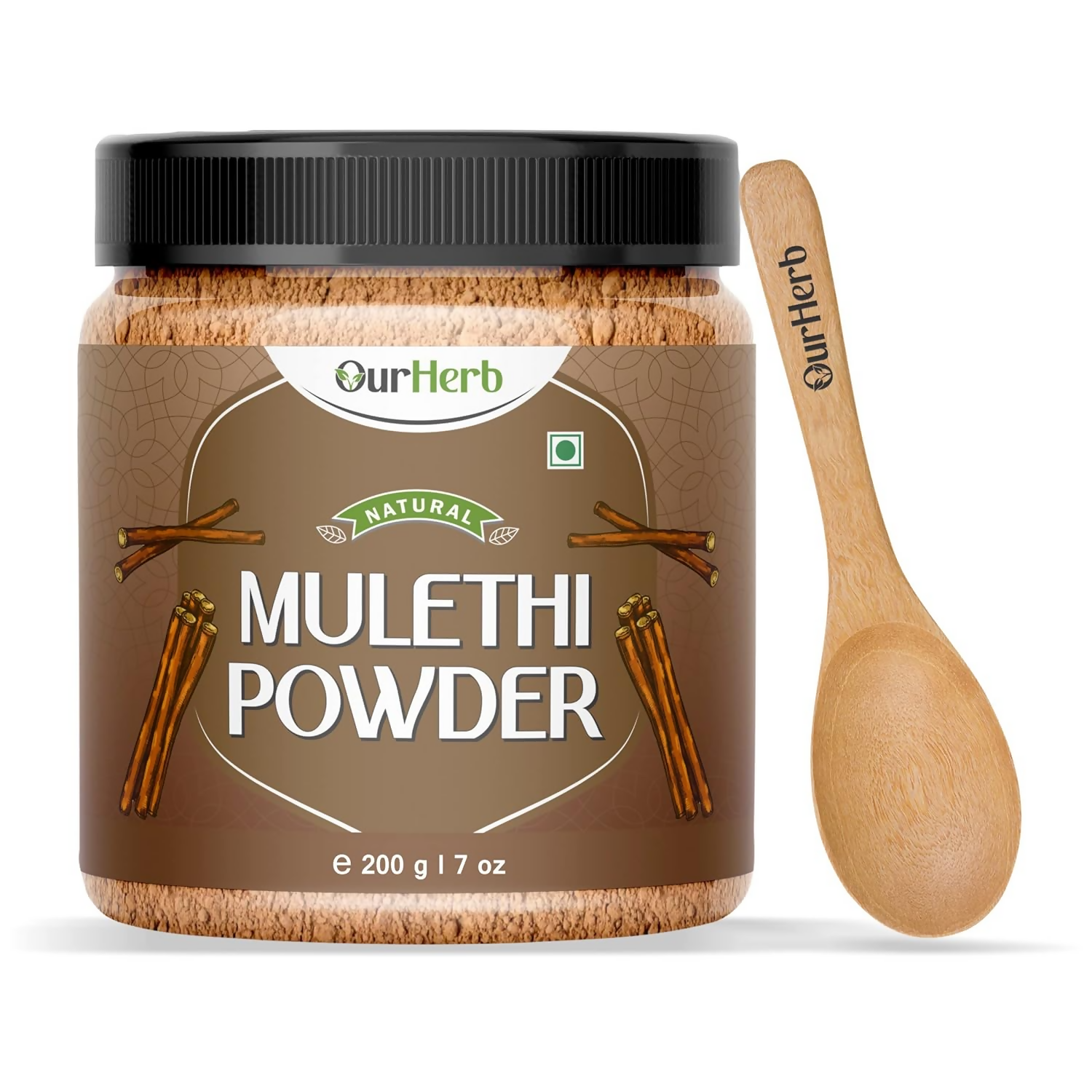 OurHerb Mulethi Powder Face Pack For Skin, Hair With Natural Pigmentation