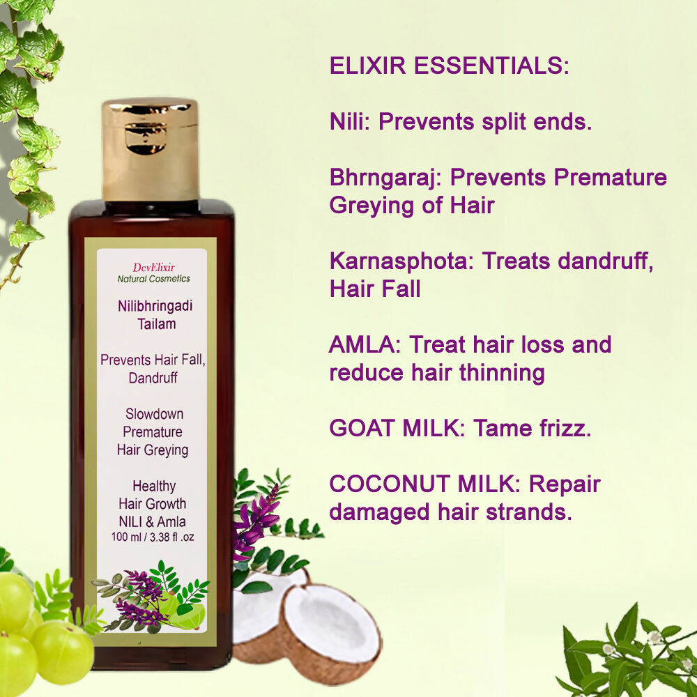 DevElixir Neeli Bhringadi Hair Oil