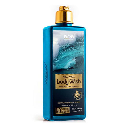 Buy Wow Skin Science Wild Aqua Foaming Body Wash from DrMediCart, Ship from India to USA