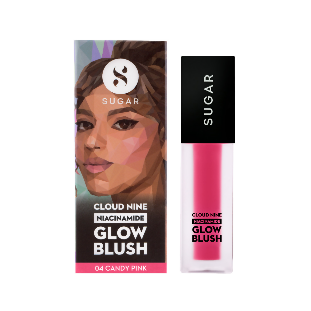 SUGAR Cloud Nine Niacinamide Glow Blush - 04 Candy Pink